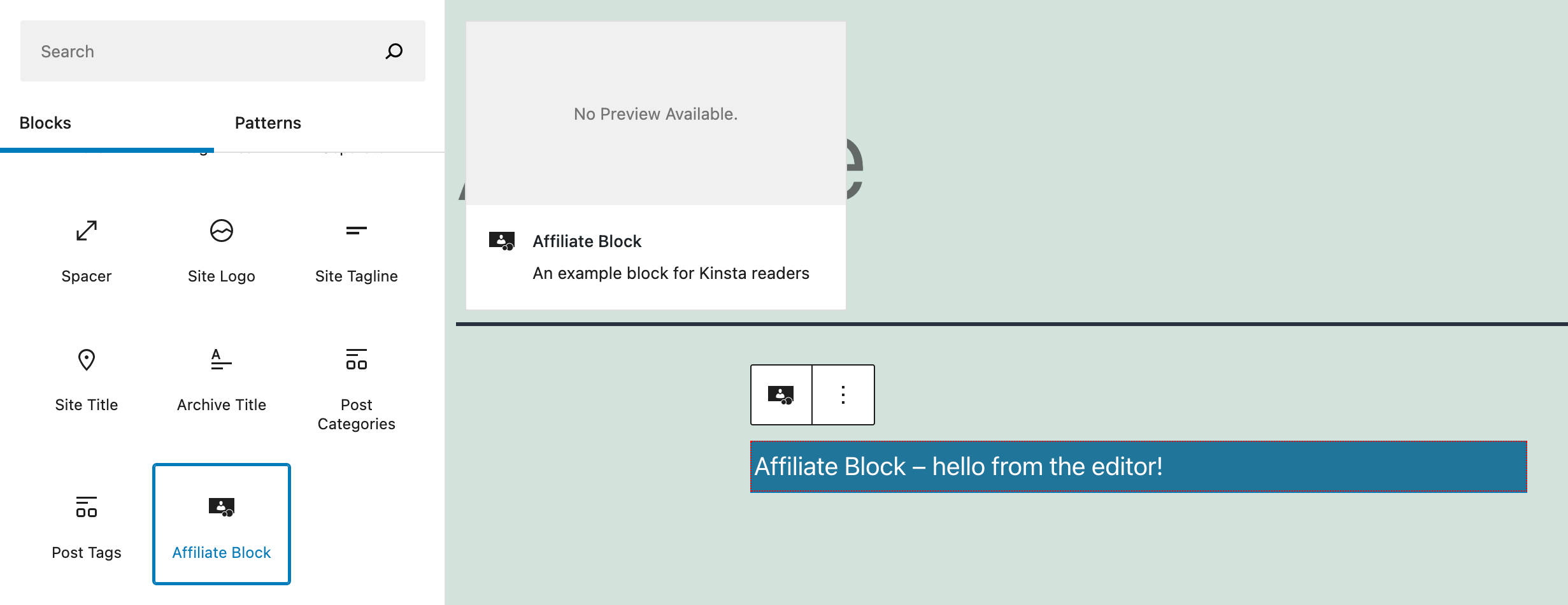 Hướng dẫn tạo Gutenberg Block trong Wordpress - Affiliate Block