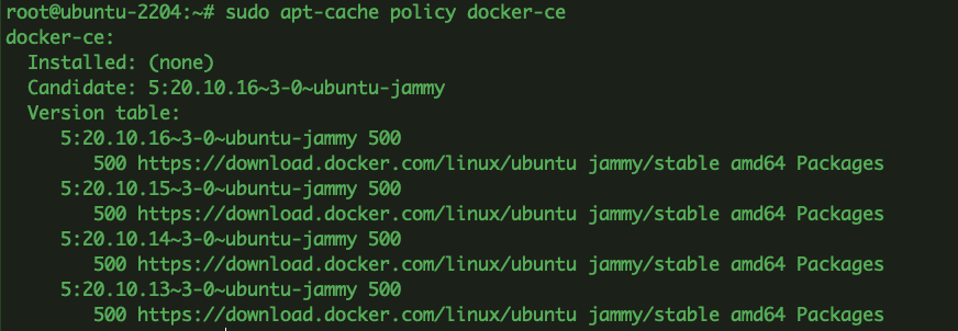 Cập nhật packages và thiết lập để cài đặt Docker từ kho lưu trữ chính thức