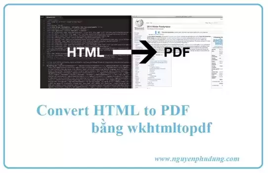 Thủ thuật Linux- Convert HTML to PDF