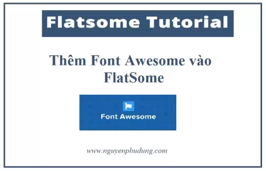 Thủ Thuật Flatsome - Thêm Font Awesome vào Flatsome.
