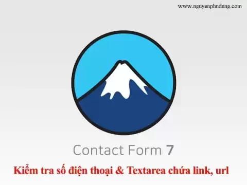 Kiểm tra số điện thoại và textarea trong Contact Form 7