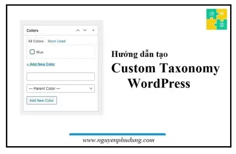  Custom Taxonomy trong WordPress