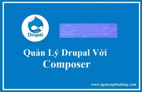 quản lý Drupal với composer
