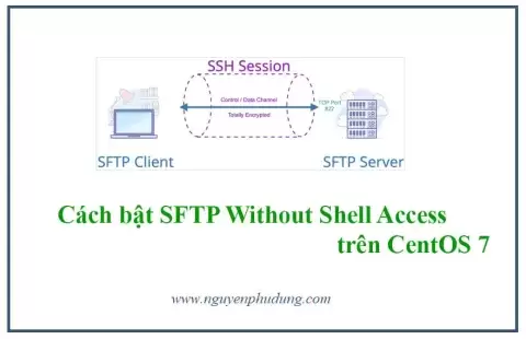 Cách bật SFTP Without Shell Access trên CentOS 7