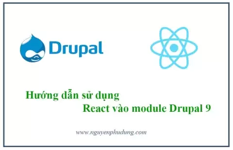 Hướng dẫn sử dụng React vào module Drupal 9