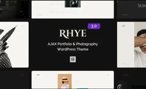 [Share code] Rhye – AJAX Portfolio WordPress Theme