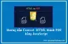 Hướng dẫn Convert  HTML thành File PDF bằng JavaScript