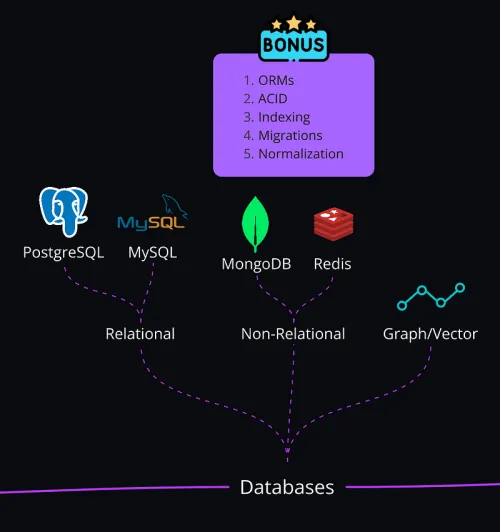 Học về cơ sở dữ liệu trong lộ trình trở thành backend